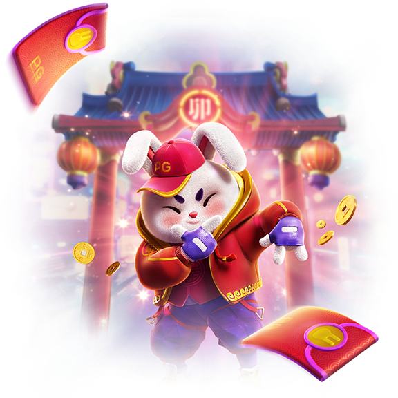Fortune Rabbit PG SLOT ฮีโร่เปิดเกม กระต่ายทองยืนกลางทุ่งสว่างสดใส เสริมโชคลาภและความมั่งคั่ง