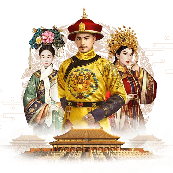 สัญลักษณ์ Wild จักรพรรดิ ในเกมสล็อต Emperor’s Favour PG SLOT