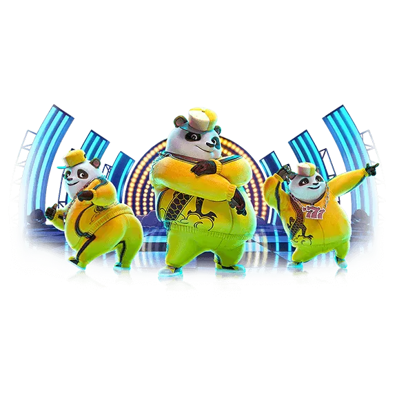 ภาพรวมเกมสล็อต Hip Hop Panda PG SLOT สล็อตแพนด้าฮิปฮอปสุดมันส์