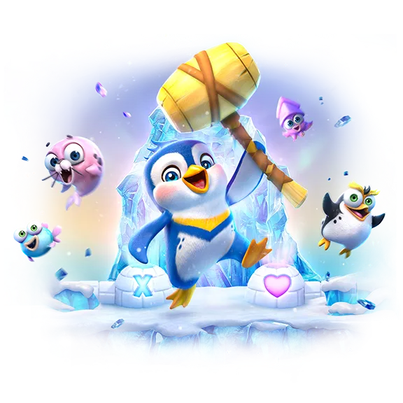 ตารางสัญลักษณ์และอัตราจ่ายของเกม the-great-icescape
