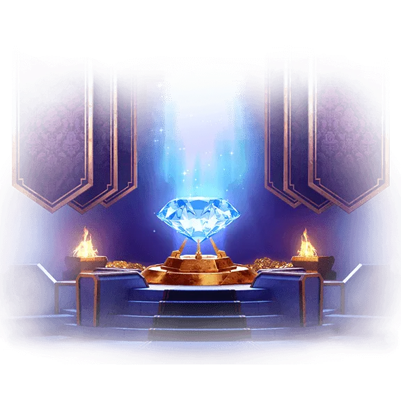 ภาพเกม Majestic Treasures PG SLOT สล็อตสมบัติแห่งราชันเพชรจากค่าย PG โทนทองหรูหรา