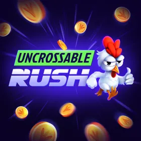 Uncrossable Rush เกมใหม่ EVOPLAY PGSlot 168