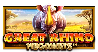 Great Rhino Megaways Pragmatic Play แตกดี เล่นสล็อต PGSLOT ได้ยังไง