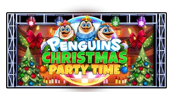 Penguins Christmas Party Time Pragmatic Play แตกดี เล่นสล็อต PGSLOT ได้ยังไง
