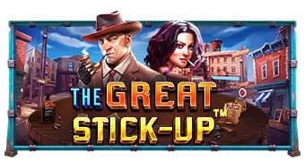 THE GREAT STICK UP Pragmatic Play แตกดี เล่นสล็อต PGSLOT ได้ยังไง