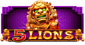 5 Lions ค่าย Pragmatic Play แตกดี เล่นสล็อต PGSLOT ได้ยังไง