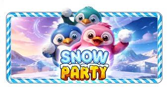 Snow Party ภาพปกเกม Pragmatic Play บน PGSLOTVIP69 สล็อตแตกง่าย ธีมหิมะปาร์ตี้